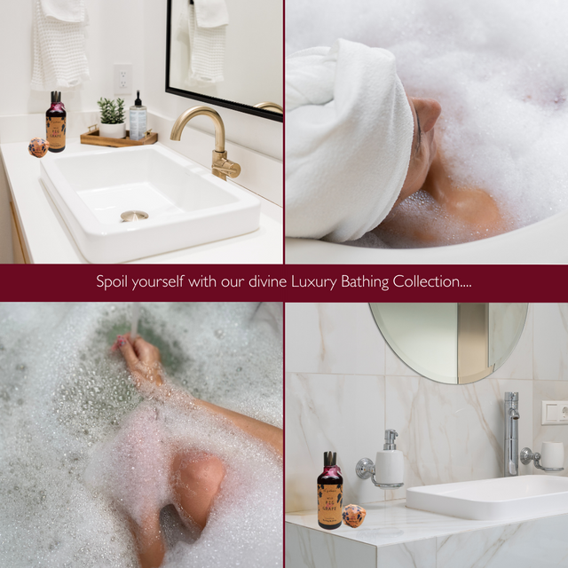Di Palomo Wild Fig & Grape Indulgent Luxury Bathing Collection