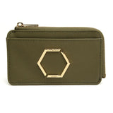 Alice Wheeler Honeycomb Bath Purse - Olive