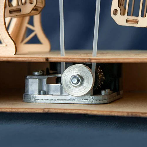 ROBOTIME Ferris Wheel 3D Wooden Puzzle Music Box