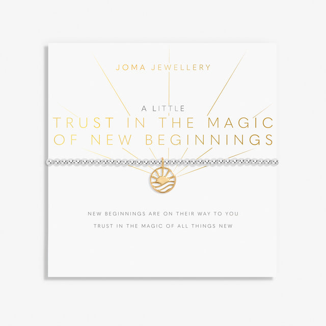 Joma Jewellery Bracelet - A Little Trust in the Magic of New Beginnings