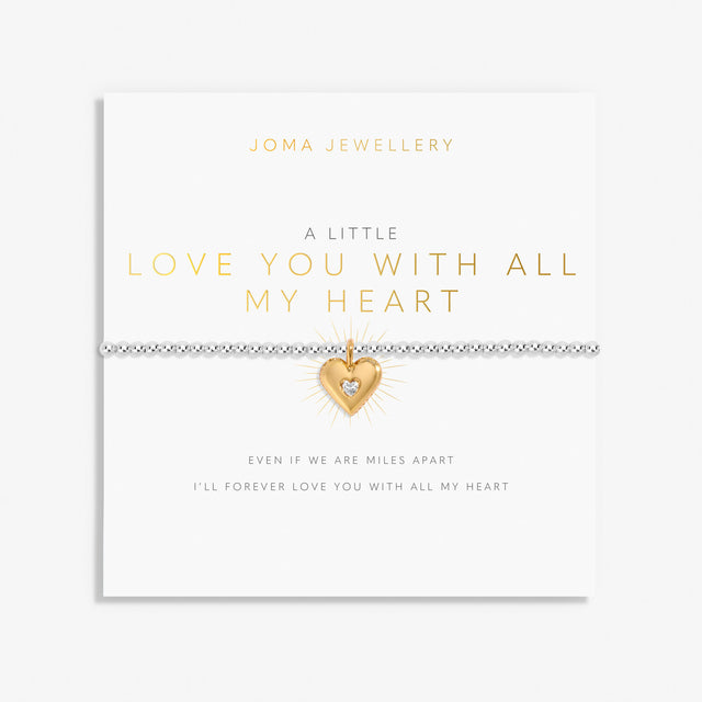 Joma Jewellery Bracelet - A Little Love You with All My Heart