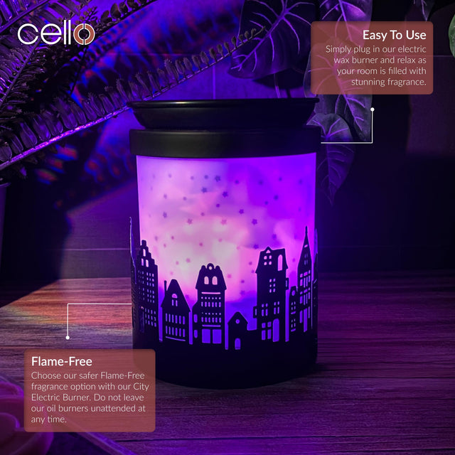 Cello City Northern Lights Electric Melt Burner