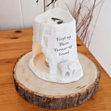 Cello Elephant Tealight Burner - Love is an everlasting memory