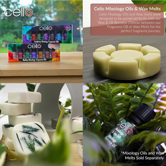 Cello Cosy Fireplace Electric Wax Burner