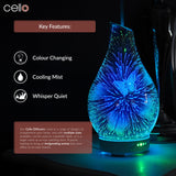 Cello Ultrasonic Diffuser - 3D Butterfly