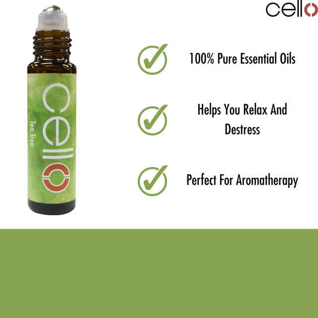 Cello Essential Oil Roll On - Tea Tree