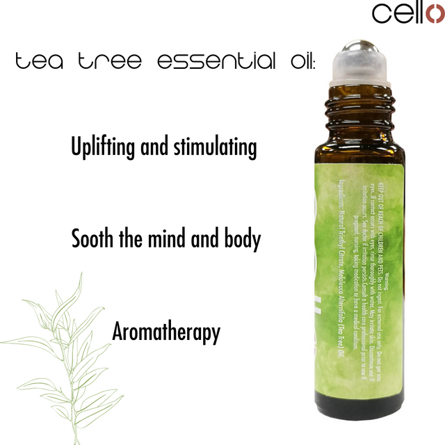 Cello Essential Oil Roll On - Tea Tree