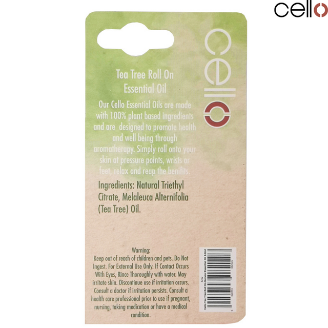 Cello Essential Oil Roll On - Tea Tree