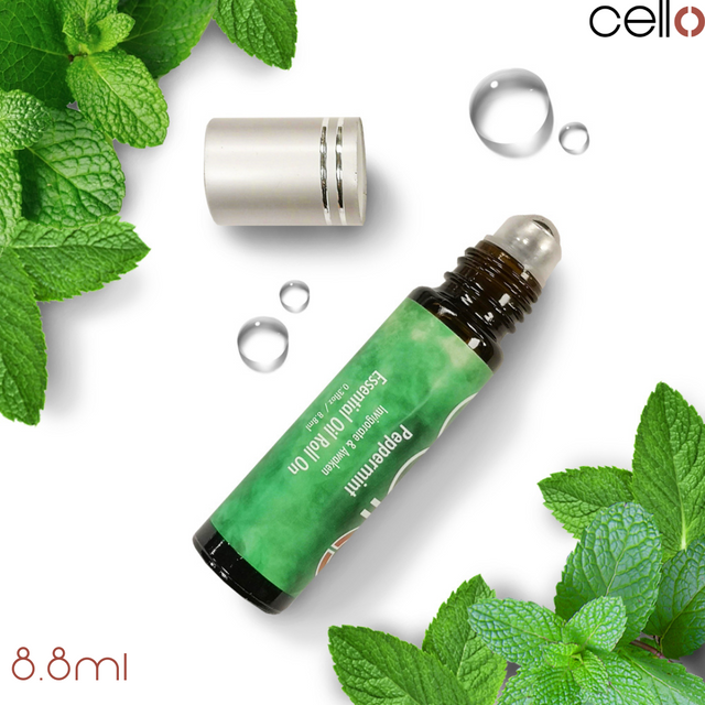 Cello Essential Oil Roll On - Peppermint
