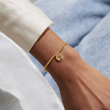 Joma Jewellery Gold Bracelet - Family - A Little