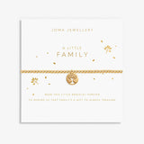 Joma Jewellery Gold Bracelet - Family - A Little