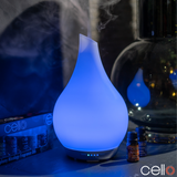 Cello Ultrasonic Diffuser Art Glass - Frosted Large
