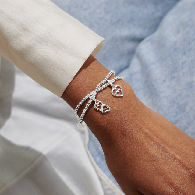 Joma Jewellery Linked Infinity Bracelet - Family Forever