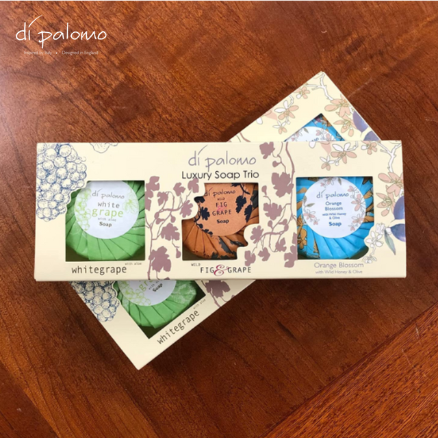 Di Palomo Soap Trio - 3 x 100g Luxury Hand Soap Bars