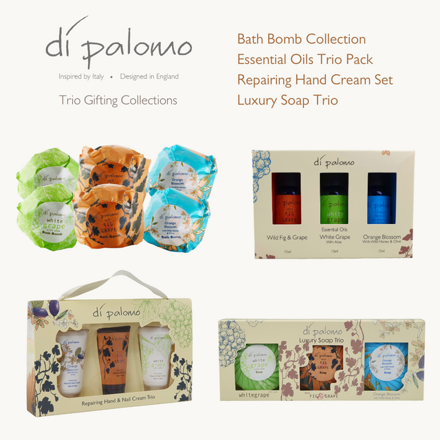 Di Palomo Soap Trio - 3 x 100g Luxury Hand Soap Bars