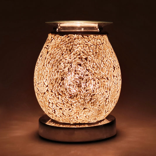 Cello Electric Wax Burner Touch Mosaic - Rose Gold