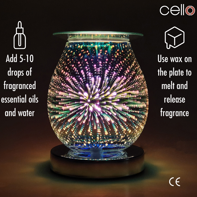 Cello Electric Wax Burner Touch 3D - Pop