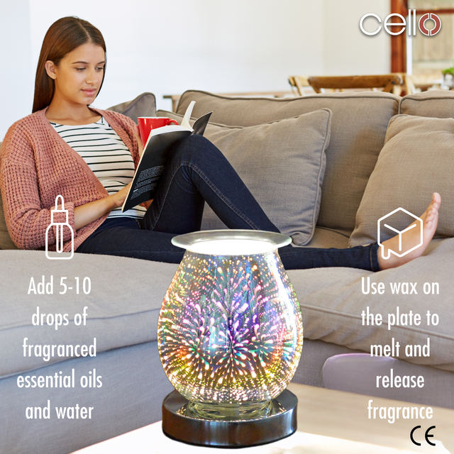 Cello Electric Wax Burner Touch 3D - Pop