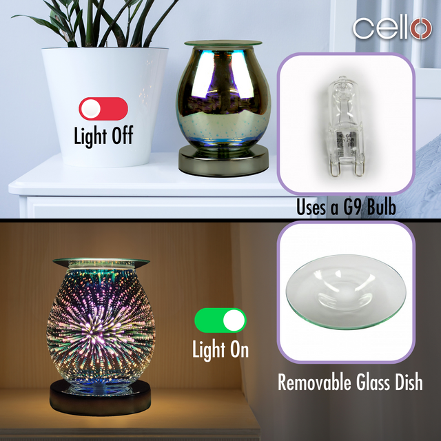 Cello Electric Wax Burner Touch 3D - Pop