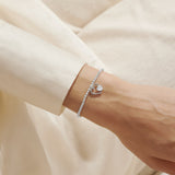 mothers day bracelet on hand showing appreciation