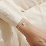 Just for mum bracelet in silver, perfect gift for mum on mothers day