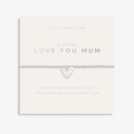 love you mum bracelet for mothers day, mothers day gift idea 2025