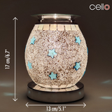 Cello Electric Wax Burner Touch - Mosaic Blue Star