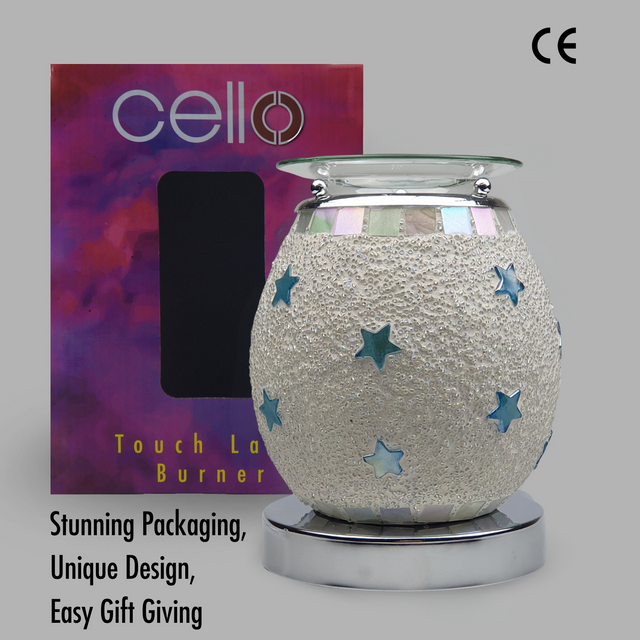 Cello Electric Wax Burner Touch - Mosaic Blue Star