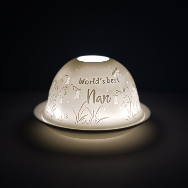 Cello Tealight Dome - Worlds Best Nan