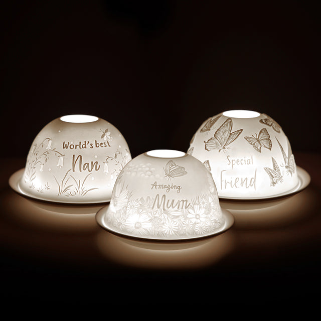 Cello Tealight Dome - Worlds Best Nan