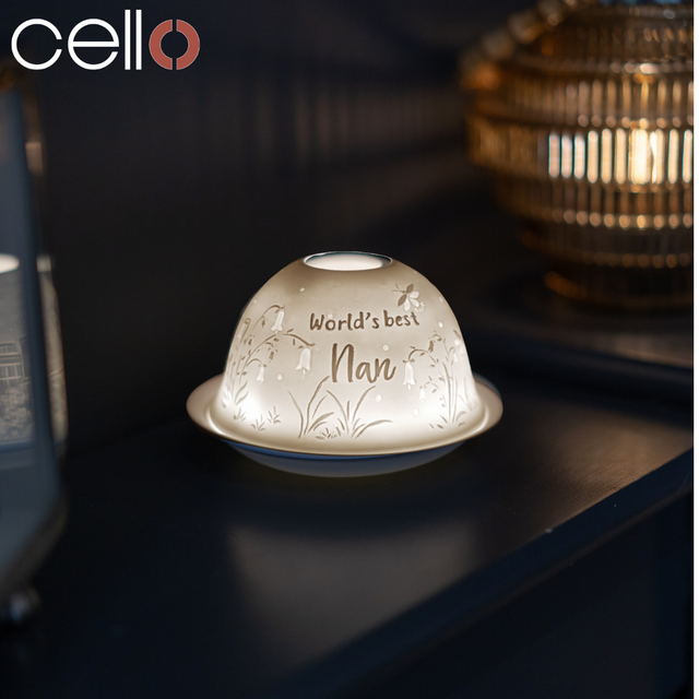 Cello Tealight Dome - Worlds Best Nan