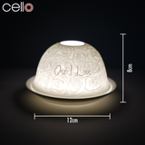 Cello Tealight Dome - One I Love