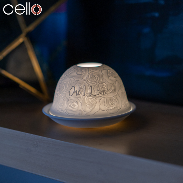 Cello Tealight Dome - One I Love