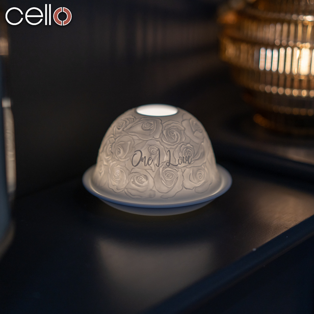 Cello Tealight Dome - One I Love