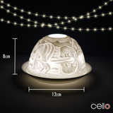 Cello Tealight Dome - Polar Bear