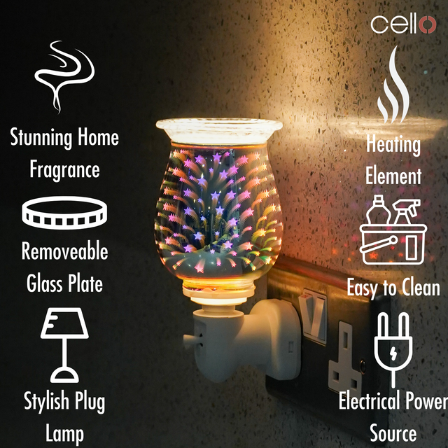 Cello - 3D Plug In Electric Warmer - Cosmic