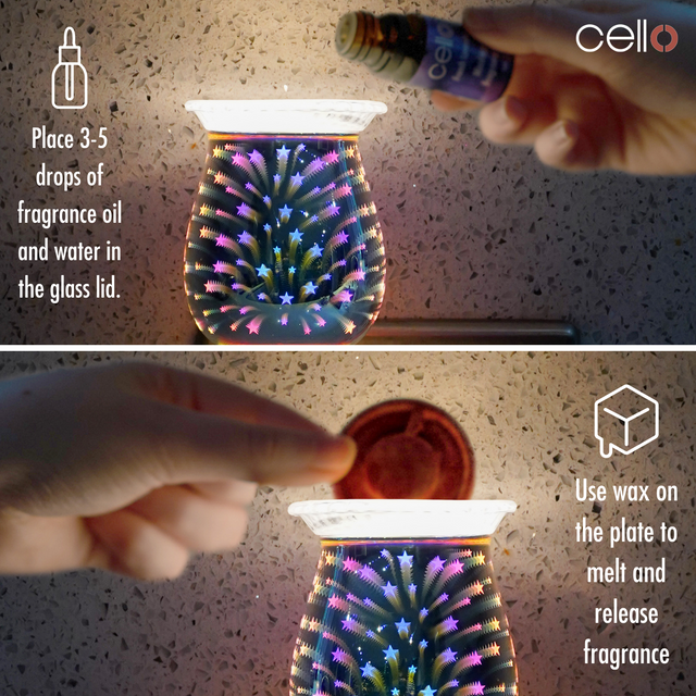 Cello - 3D Plug In Electric Warmer - Cosmic