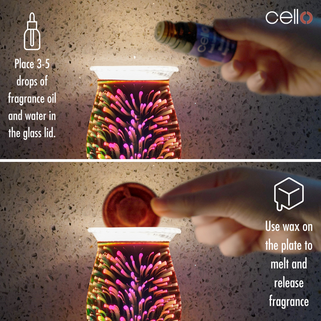 Cello - 3D Plug In Electric Warmer - Infinity