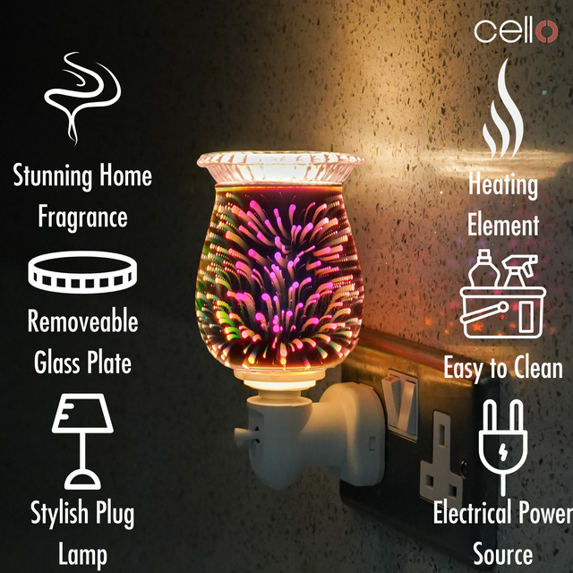 Cello - 3D Plug In Electric Warmer - Infinity