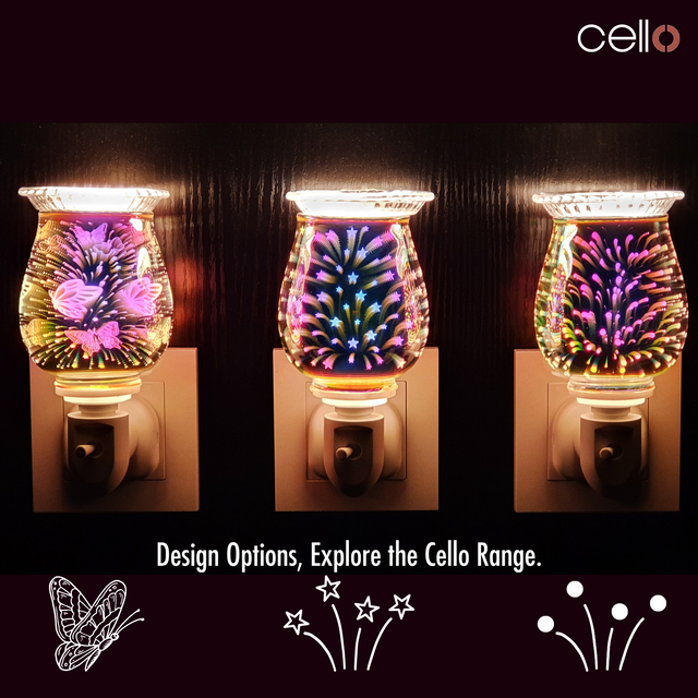 Cello - 3D Plug In Electric Warmer - Butterfly