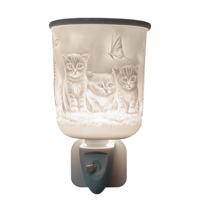 Cello - Porcelain Plug In Electric Wax Burner - Kitten