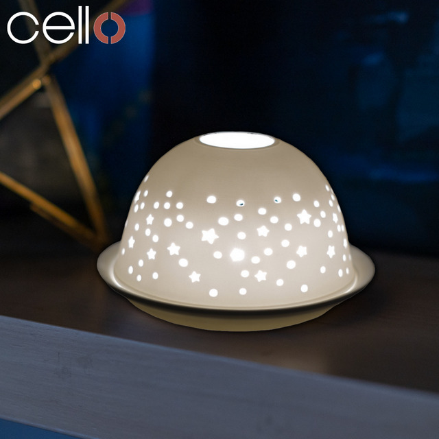 Cello Tealight Dome - Starry