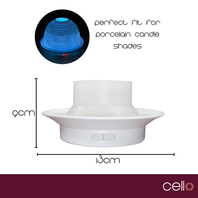 Cello - Aroma Fan Base for Tealight Domes