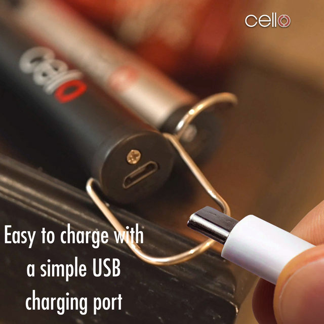 Cello Electronic Arc Lighter - Black