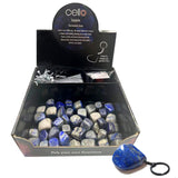 Cello Gemstone Keyrings  - Lazurite
