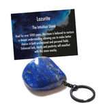 Cello Gemstone Keyrings  - Lazurite