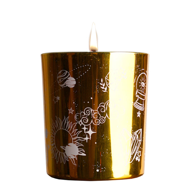 Cello - Gemstone Celestial Candle with Red Agate - Meditation Incense