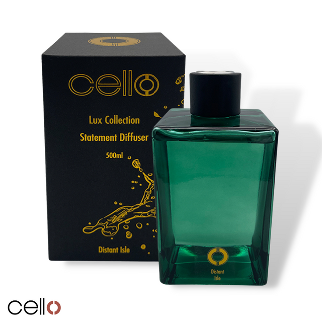 Cello Lux Statement Reed Diffuser - Distant Isle