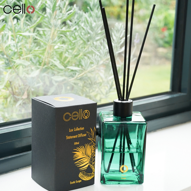 Cello Lux Statement Reed Diffuser - Distant Isle