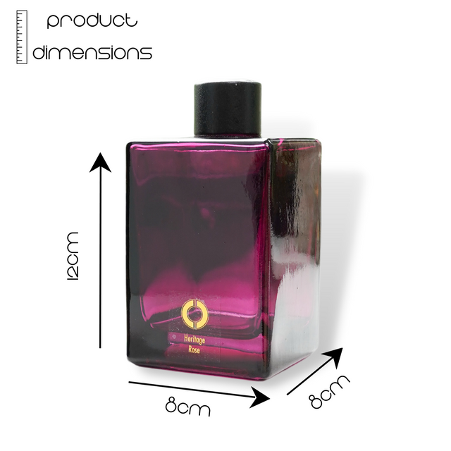 Cello Lux Statement Reed Diffuser - Heritage Rose